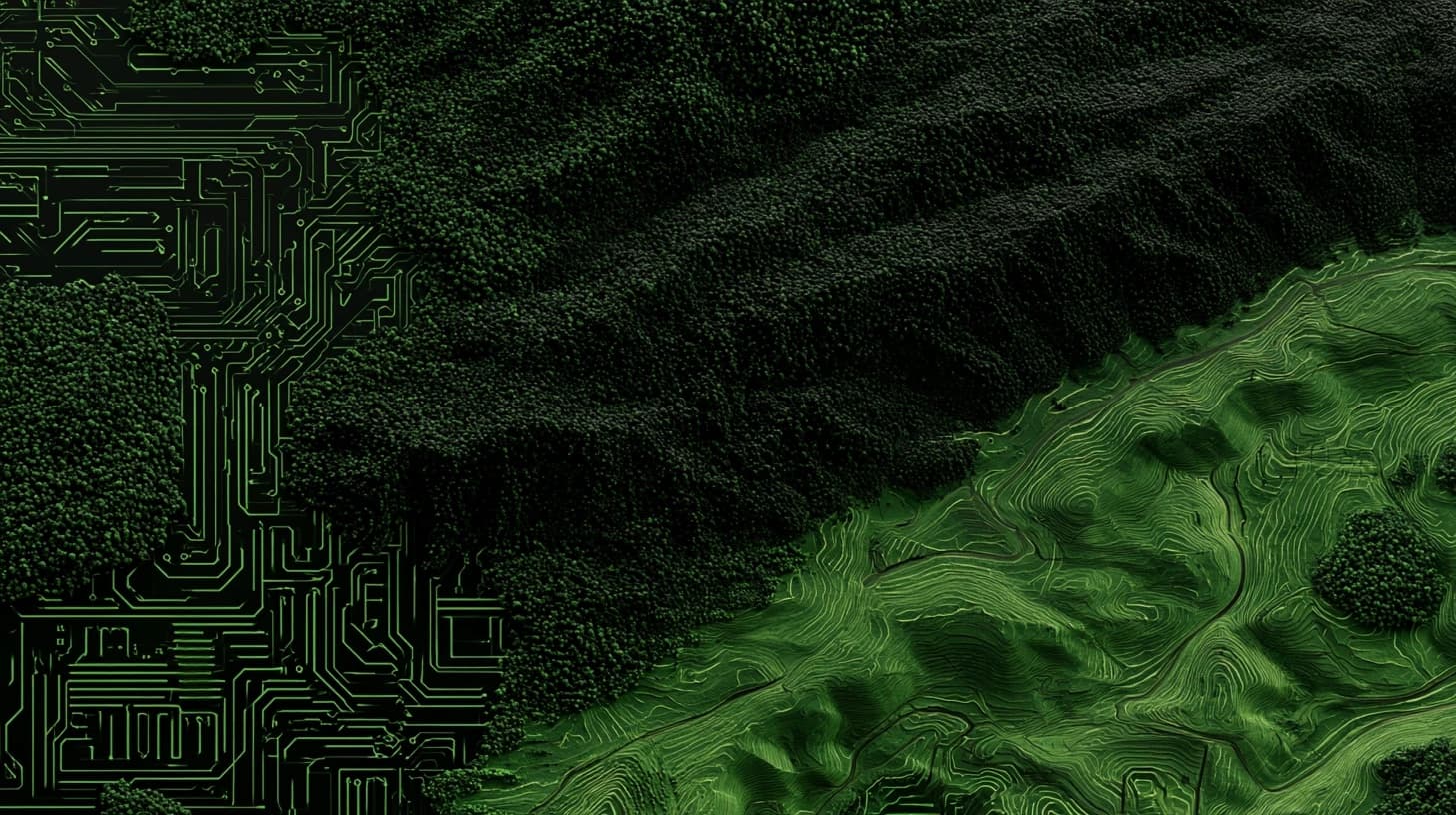 Circuitry growing into forest: inference built from reclaimed hardware